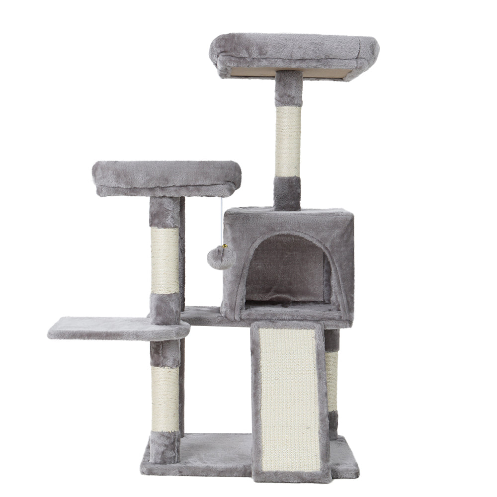 I.Pet Cassey Cat Tree 103cm Scratching Post - Grey