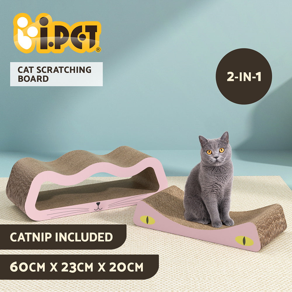 I.Pet Cat Scratching CatNip Board