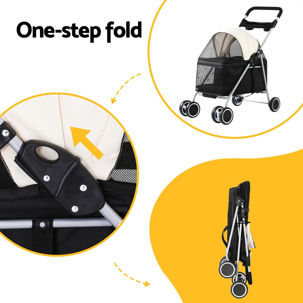 Luxury I.Pet Stroller - Walks Made Easy