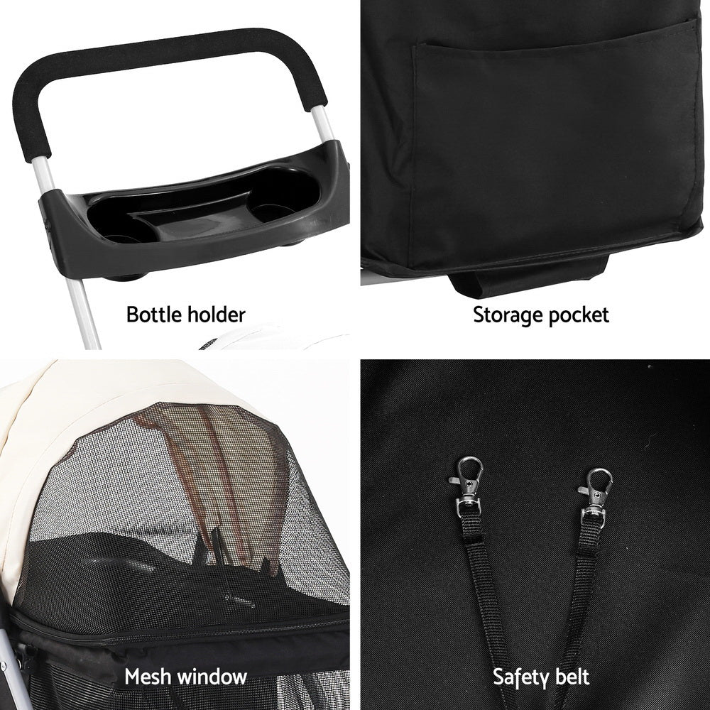 Luxury I.Pet Stroller - Walks Made Easy