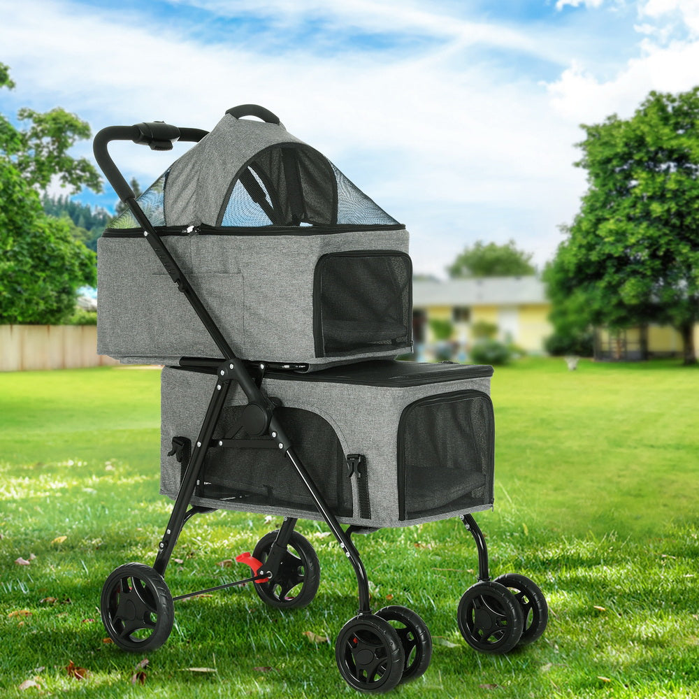 Luxury I.Pet 3-in-1 Pet Stroller
