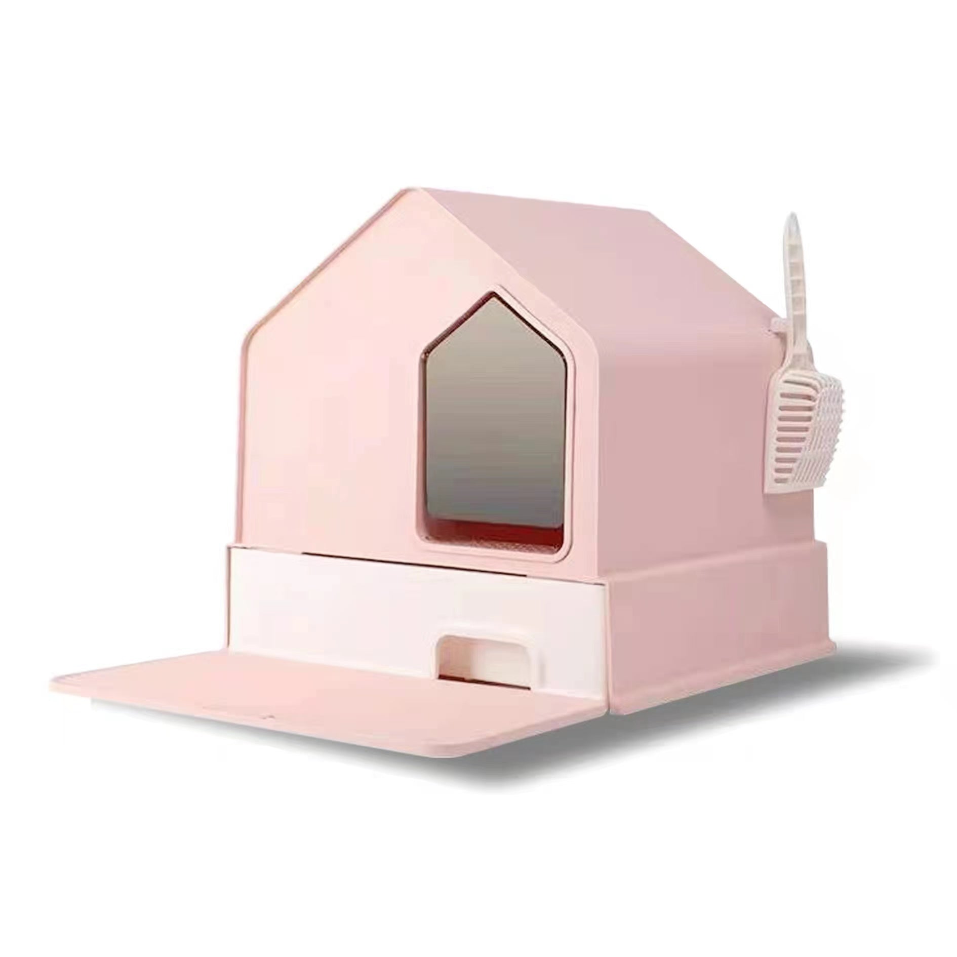 i.Pet House-Shaped Cat Litter Box – Stylish & Practical